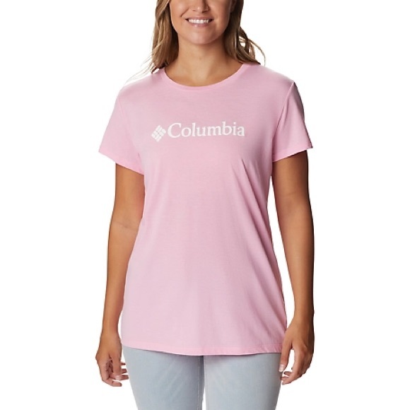 Columbia Tops - Columbia | NWT Women’s Pink Trek Graphic Tee